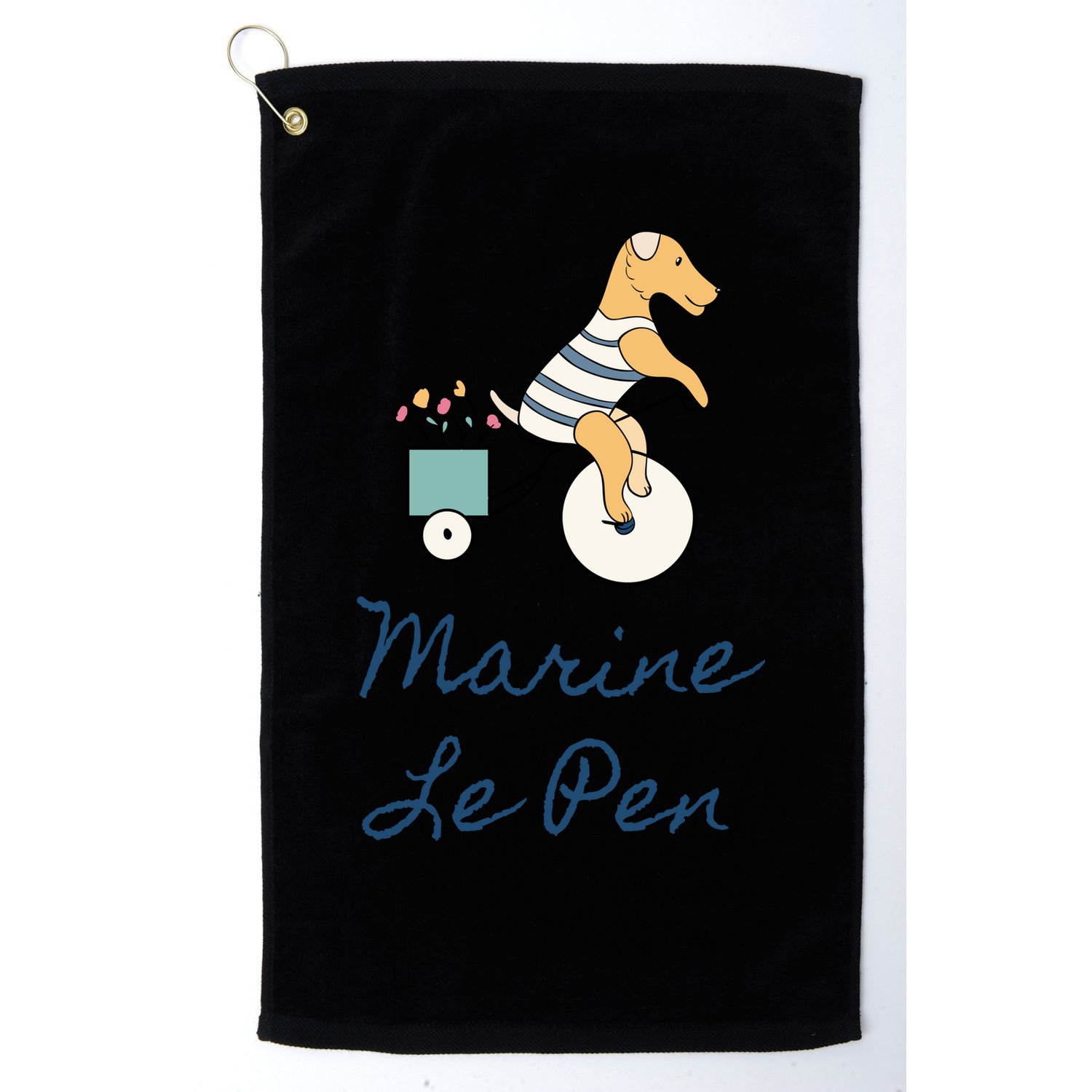 Marine Le Pen France Golf Towel
