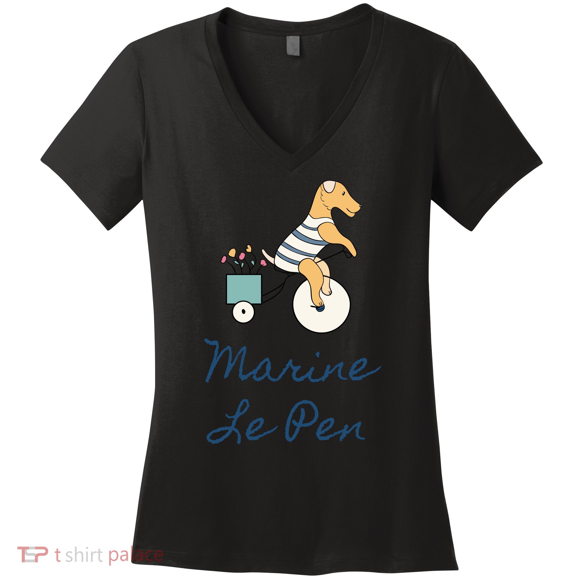 Marine Le Pen France Women's V-Neck T-Shirt
