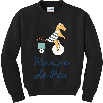 Marine Le Pen France Kids Sweatshirt