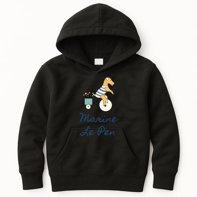 Marine Le Pen France Kids Hoodie