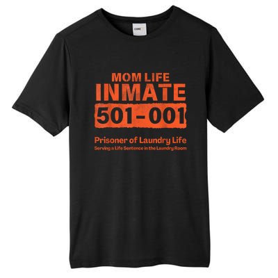 Mom Life Prisoner Inmate Funny Jail Halloween Costume Tall Fusion ChromaSoft Performance T-Shirt