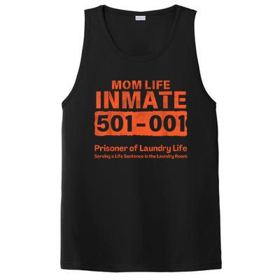 Mom Life Prisoner Inmate Funny Jail Halloween Costume PosiCharge Competitor Tank