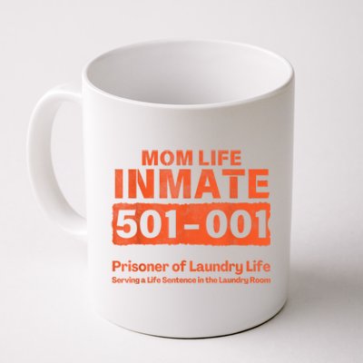 Mom Life Prisoner Inmate Funny Jail Halloween Costume Coffee Mug