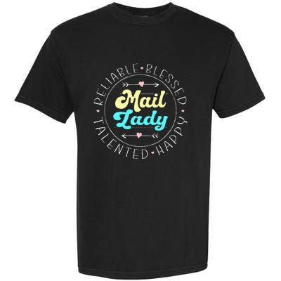 Mail Lady Postal Worker Garment-Dyed Heavyweight T-Shirt