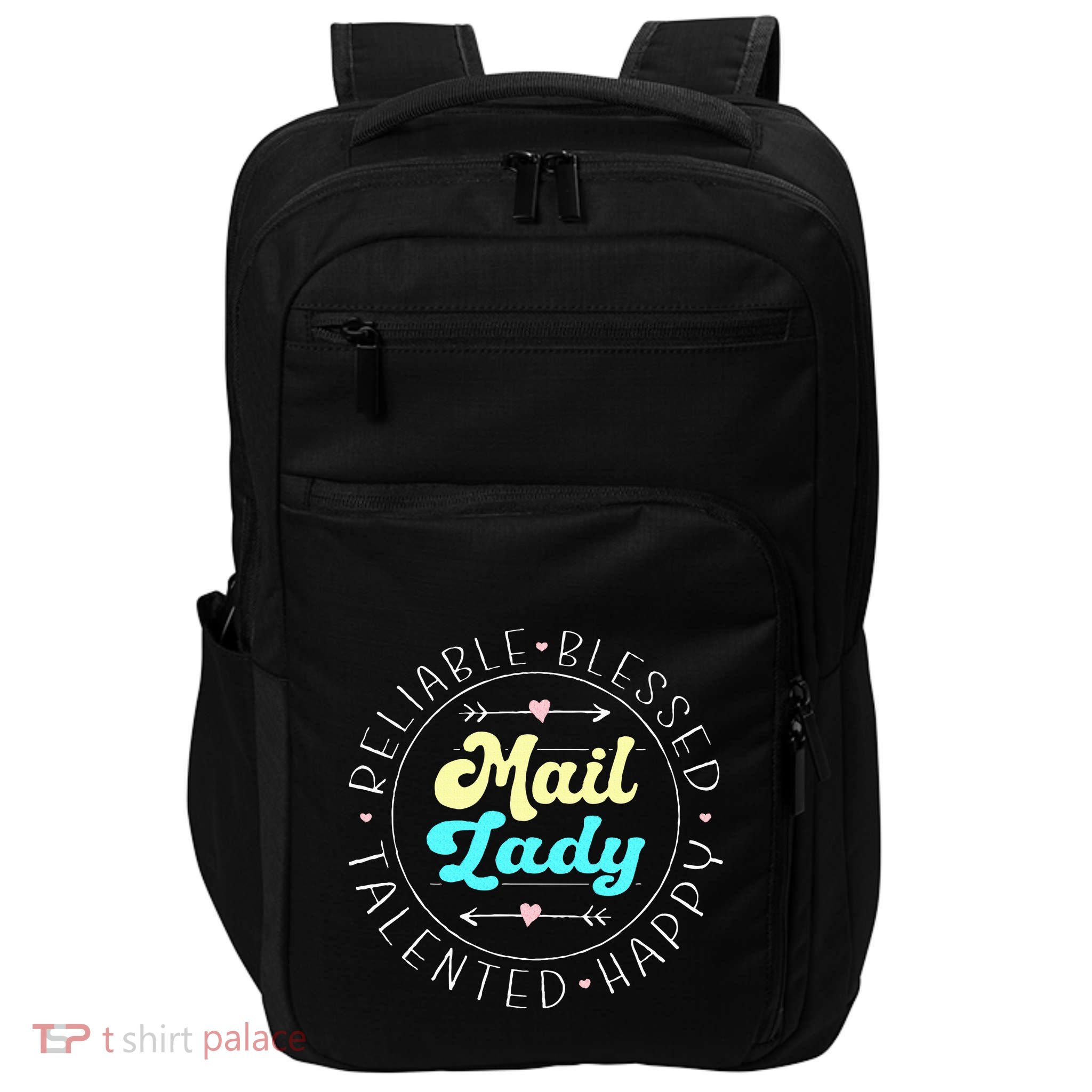Mail Lady Postal Worker Impact Tech Backpack