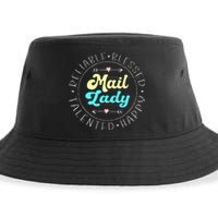 Mail Lady Postal Worker Sustainable Bucket Hat