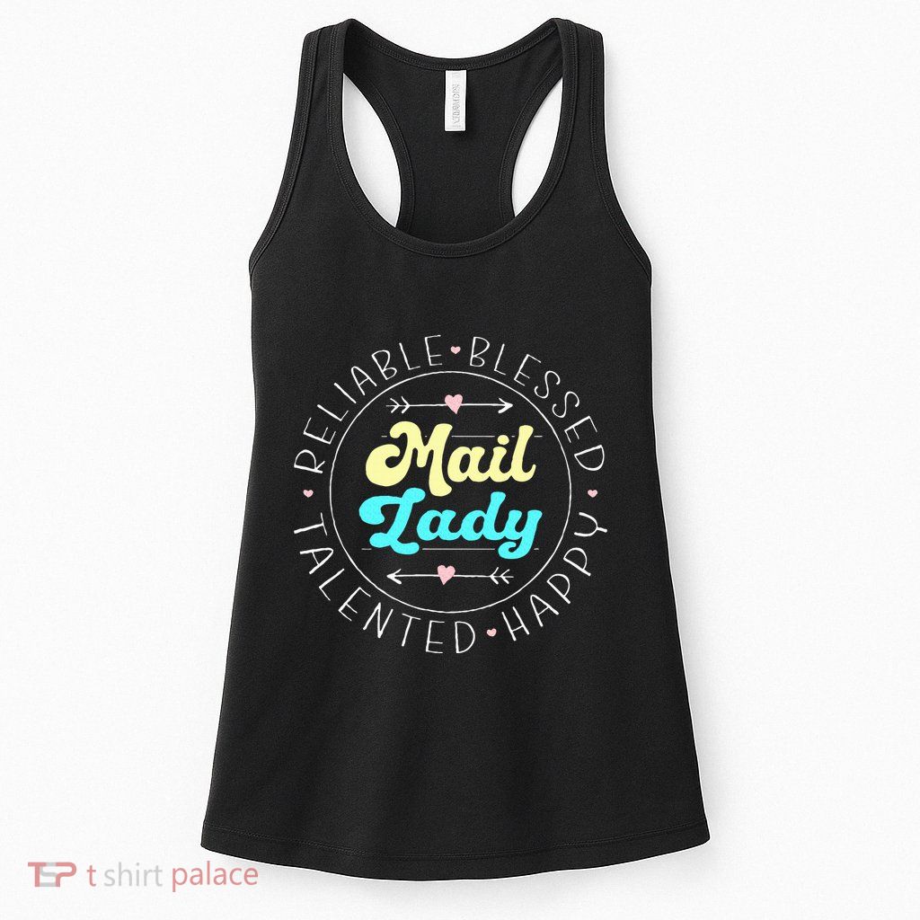 Mail Lady Postal Worker Womens Tank Top