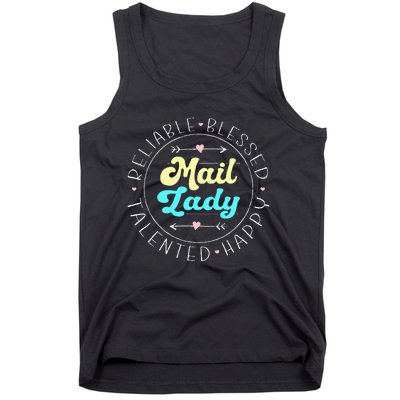 Mail Lady Postal Worker Tank Top