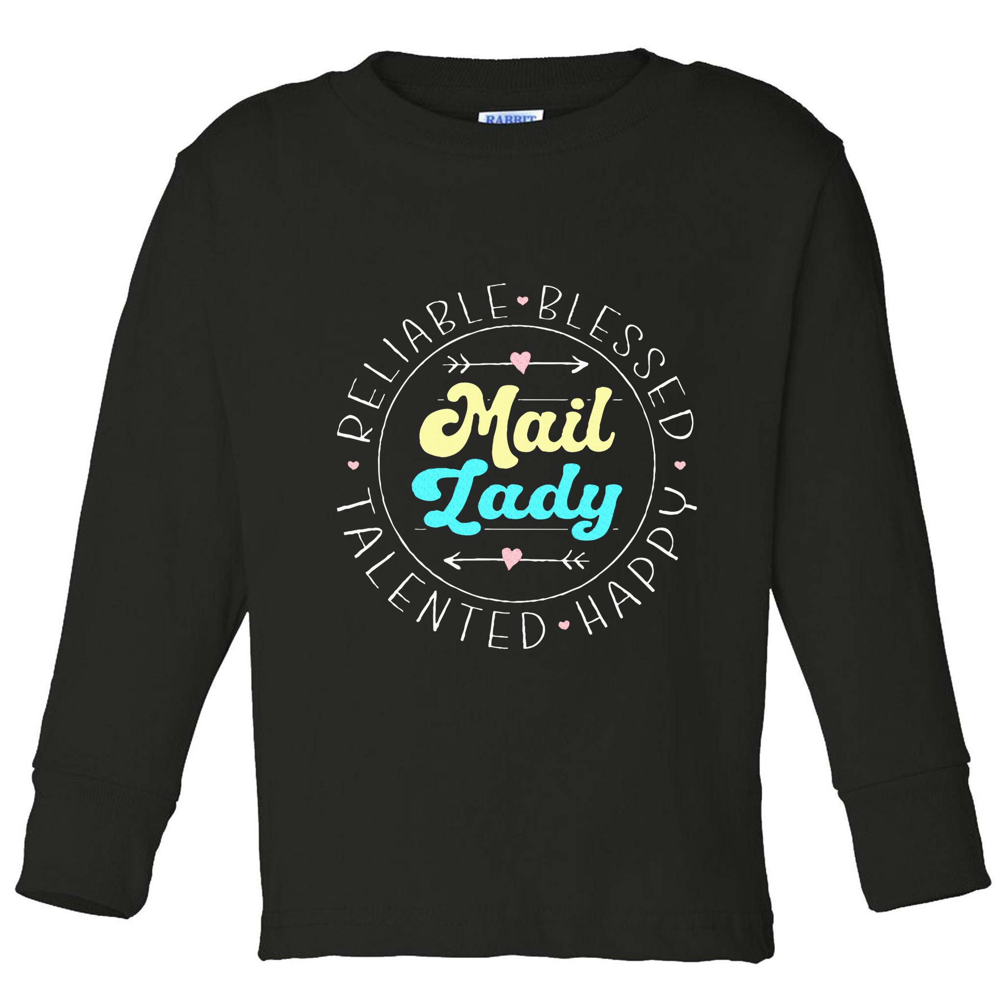 Mail Lady Postal Worker Toddler Long Sleeve Shirt