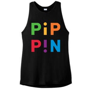 Macintosh Librarian Pip Pin Ladies PosiCharge Tri-Blend Wicking Tank