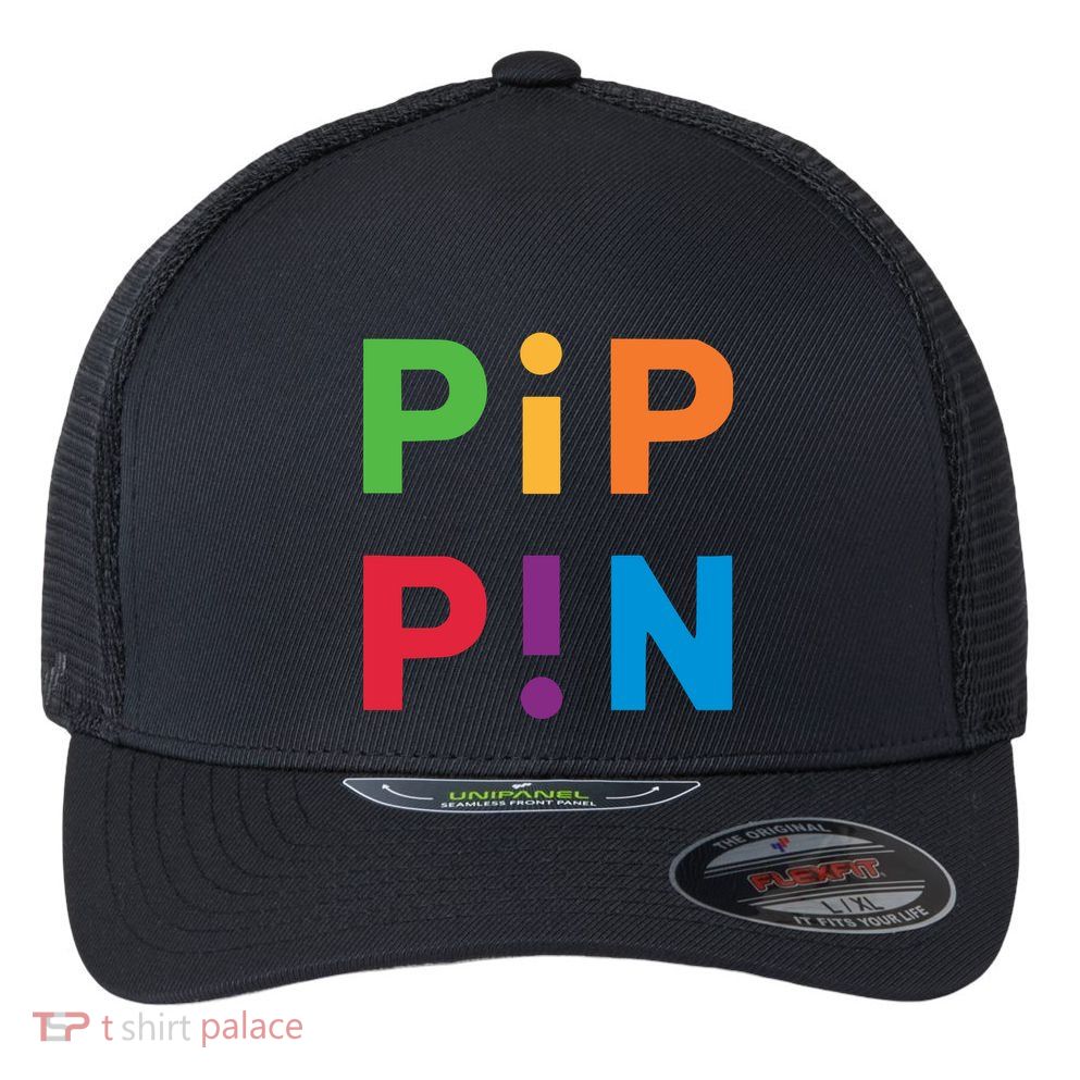 Macintosh Librarian Pip Pin Flexfit Unipanel Trucker Cap
