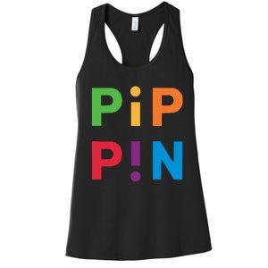 Macintosh Librarian Pip Pin Women's Racerback Tank