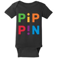Macintosh Librarian Pip Pin Baby Bodysuit