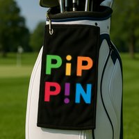 Macintosh Librarian Pip Pin Golf Towel