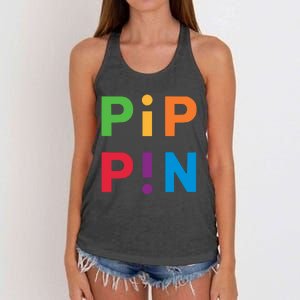 Macintosh Librarian Pip Pin Women's Knotted Racerback Tank