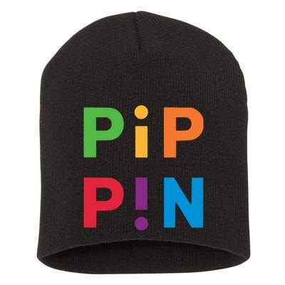 Macintosh Librarian Pip Pin Short Acrylic Beanie