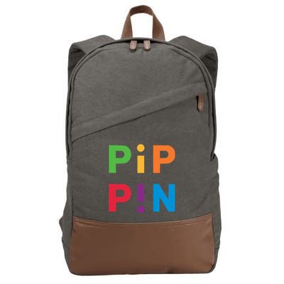 Macintosh Librarian Pip Pin Cotton Canvas Backpack