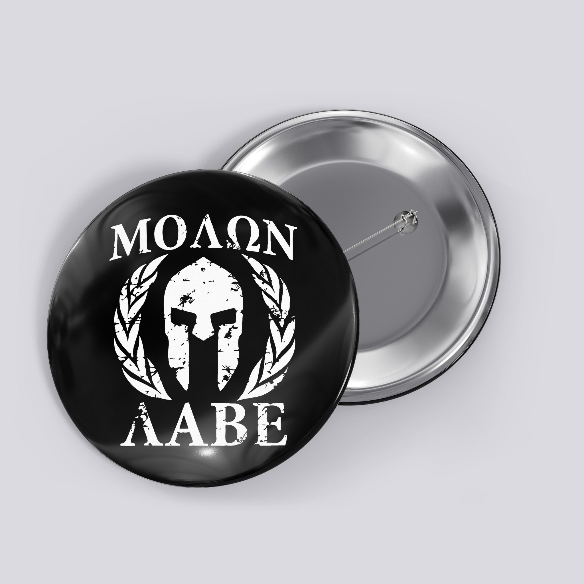 Molon Labe Patriotic Button