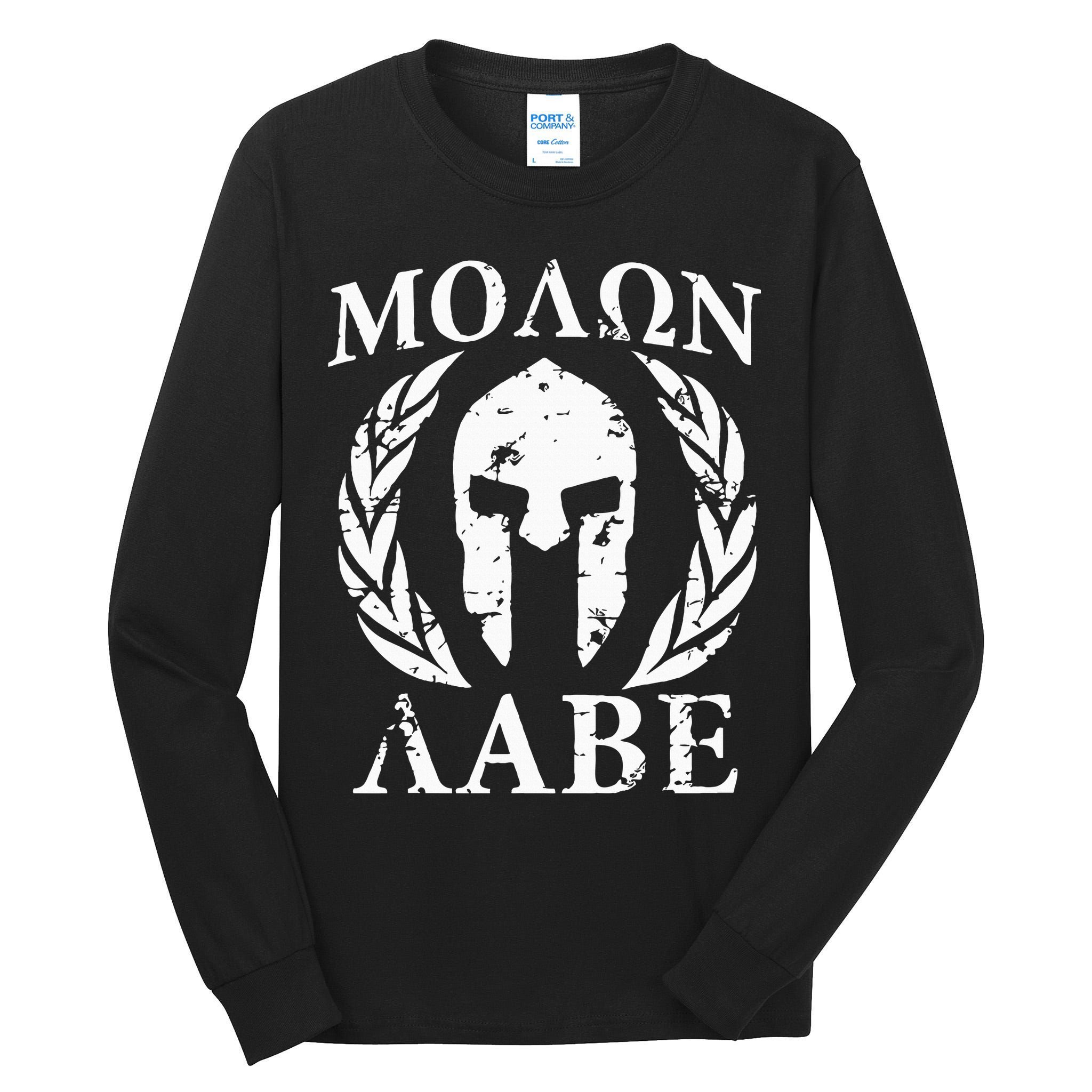 Molon Labe Patriotic Tall Long Sleeve T-Shirt