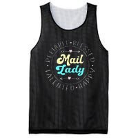 Mail Lady Postal Worker Mesh Reversible Basketball Jersey Tank