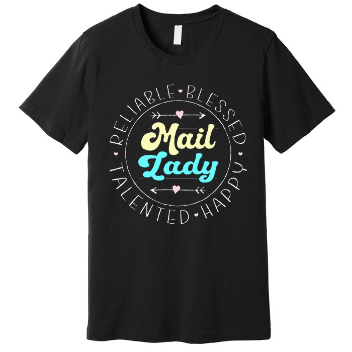 Mail Lady Postal Worker Premium T-Shirt