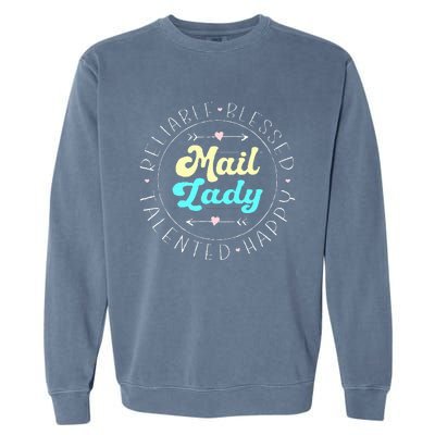 Mail Lady Postal Worker Garment-Dyed Sweatshirt