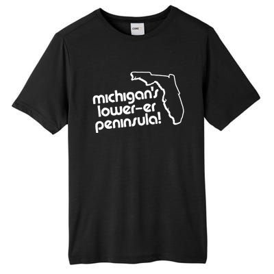 Michigans LowerEr Peninsula Apparel Tall Fusion ChromaSoft Performance T-Shirt