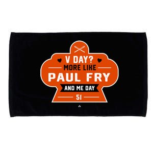 More Like Paul Fry And Me Valentines Day Funny Baseball Gift Microfiber Hand Towel