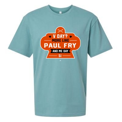 More Like Paul Fry And Me Valentines Day Funny Baseball Gift Sueded Cloud Jersey T-Shirt