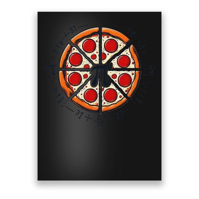 Math Lovers Pi Day Saying Math Teacher Funny Pizza Poster