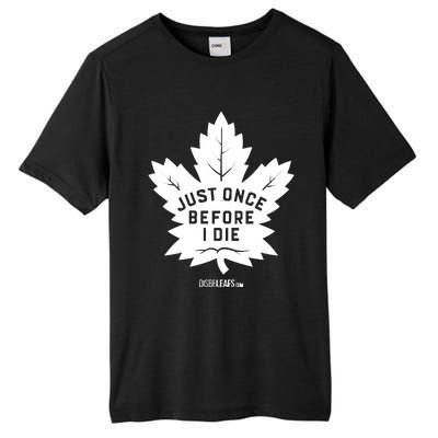 Maple Leafs &Quot;Just Once&quot; Dark Tall Fusion ChromaSoft Performance T-Shirt