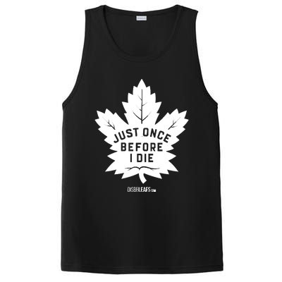 Maple Leafs &Quot;Just Once&quot; Dark PosiCharge Competitor Tank