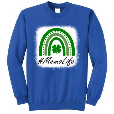 Memo Life Rainbow Lucky Grandma St Patrick's Day Great Gift Sweatshirt