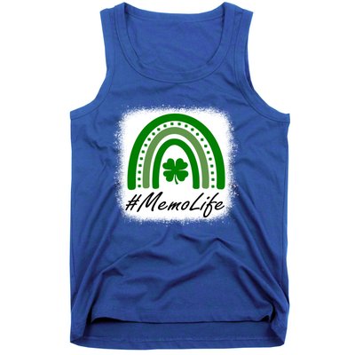 Memo Life Rainbow Lucky Grandma St Patrick's Day Great Gift Tank Top