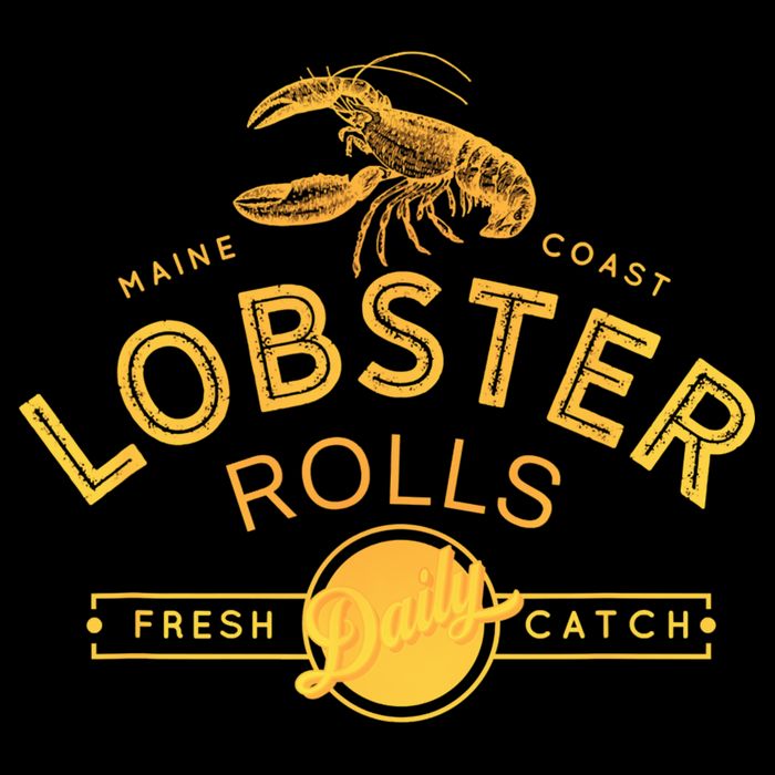Maine Lobster Roll Vintage Distressed Sea Life Doggie Tank