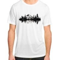 Mountain Landscape Reflection Forest Trees Outdoor Wildlife Adult ChromaSoft Performance T-Shirt