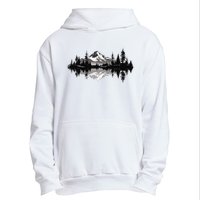 Mountain Landscape Reflection Forest Trees Outdoor Wildlife Urban Pullover Hoodie