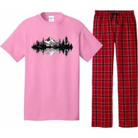 Mountain Landscape Reflection Forest Trees Outdoor Wildlife Pajama Set