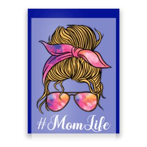 Mom Life Rainbow Sunglasses Rainbow Print Bandana Cute Gift Poster