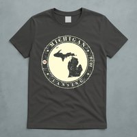 Michigan Lansing Retro T-Shirt