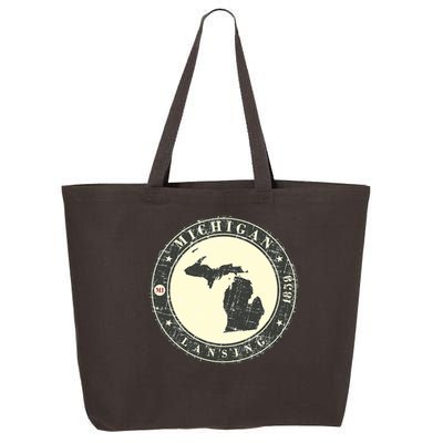 Michigan Lansing Retro 25L Jumbo Tote