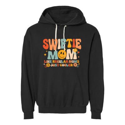 Mom Like Regular Mom Just Cooler Garment-Dyed Fleece Hoodie