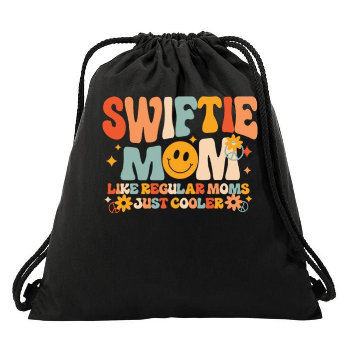 Mom Like Regular Mom Just Cooler Drawstring Bag