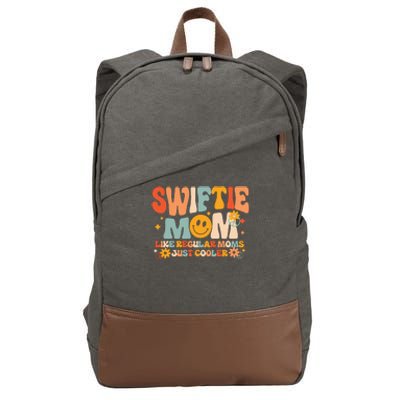 Mom Like Regular Mom Just Cooler Cotton Canvas Backpack