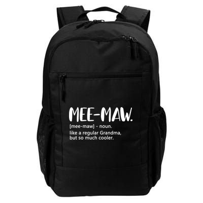 MeeMaw Like Regular Grandma But Cooler Mothers Day MeeMaw Backpack