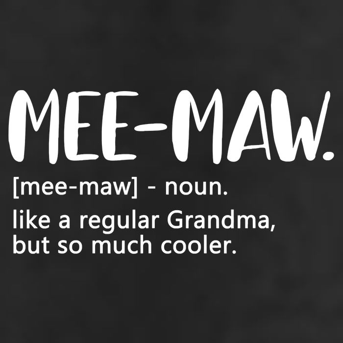 MeeMaw Like Regular Grandma But Cooler Mothers Day MeeMaw Adult Drive Performance Visor