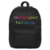 Meredithmarks Lgbtq Rights IM Engaging 16 in Basic Backpack