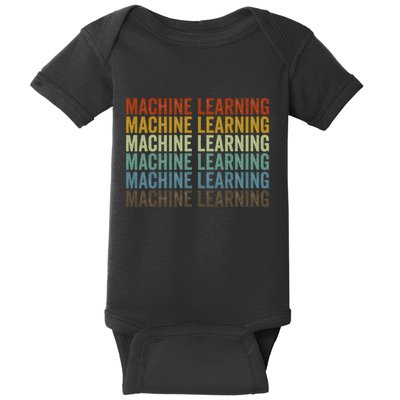 Machine Learning Retro Baby Bodysuit