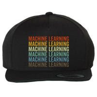 Machine Learning Retro Wool Snapback Cap