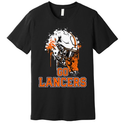 Manchester Lancers Rising Helmet Go! Premium T-Shirt